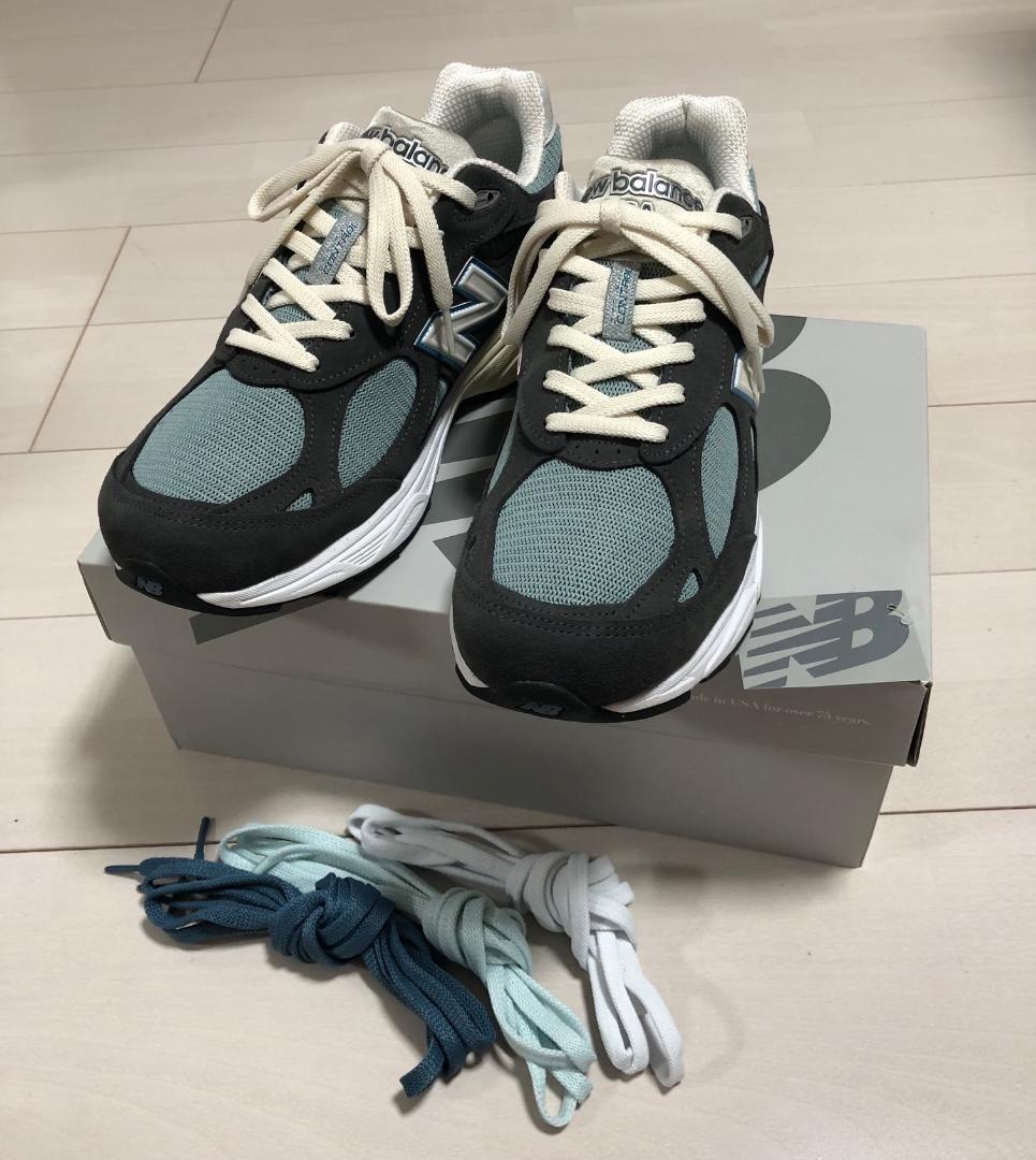 新品 KITH × New Balance 990v3 コラボ スニーカー 新品 KITH × New Balance 990v3 コラボ スニーカー