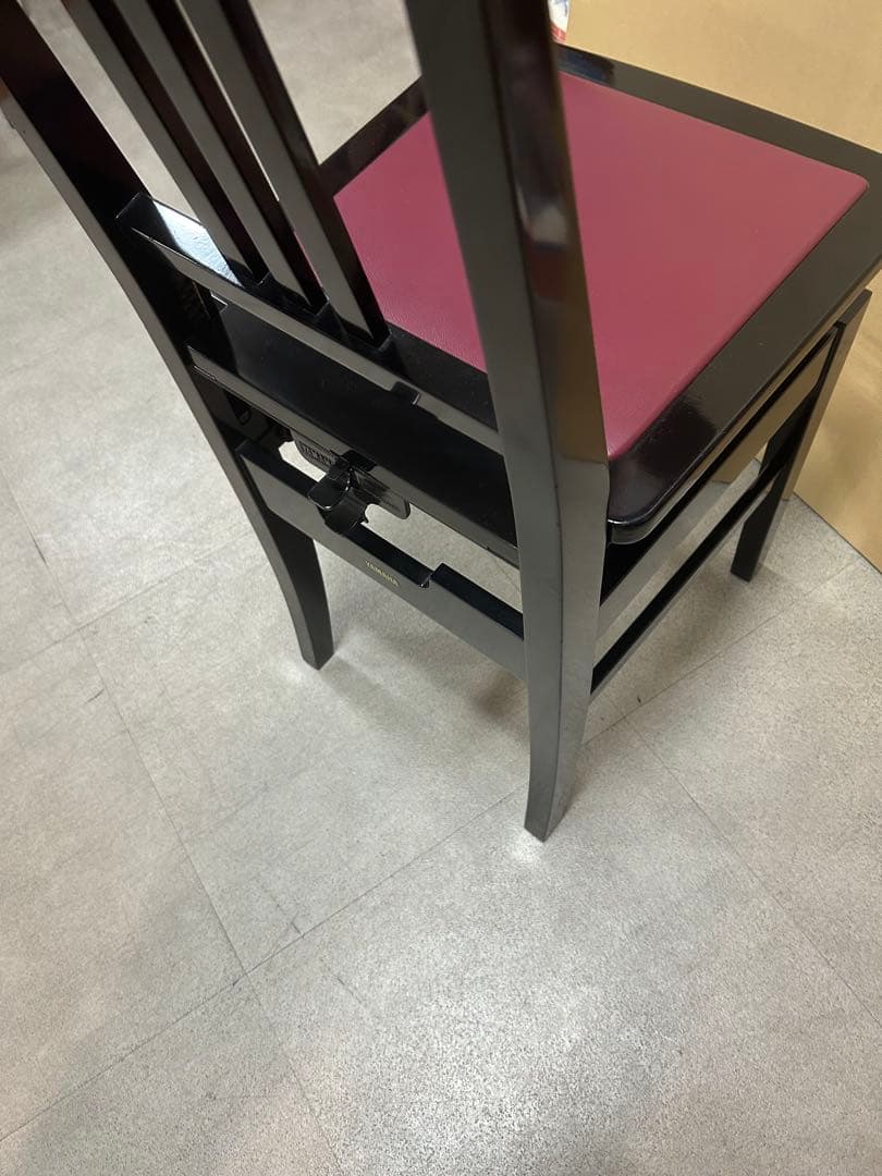 ヤマハ YAMAHA トムソン椅子 背もたれ椅子 ピアノ椅子 ヤマハ YAMAHA トムソン椅子 背もたれ椅子 ピアノ椅子