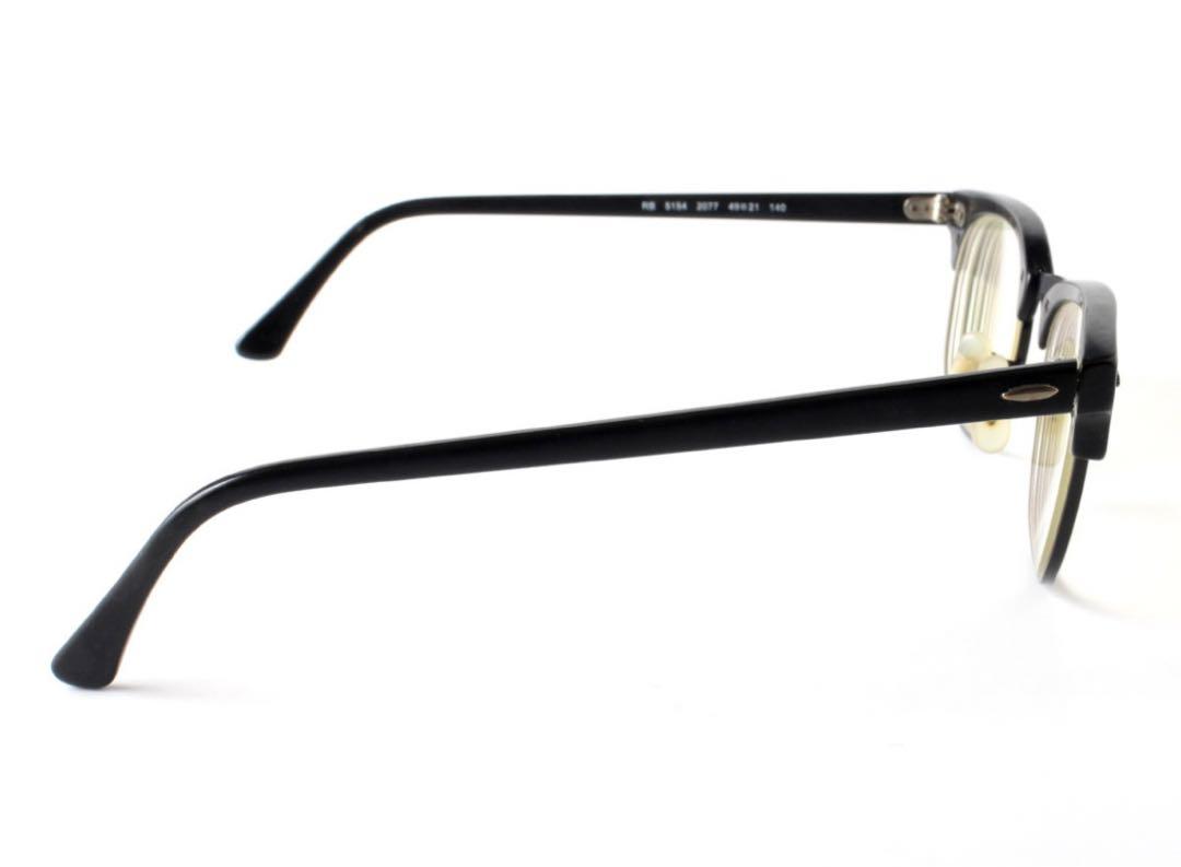 Ray-Ban レイバン メガネ フレーム 眼鏡度入り ブラック×クリア 黒