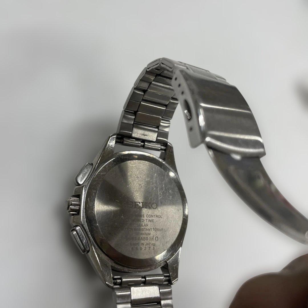 SEIKO ブライツ 電波ソーラーチタン8b63−0AB0