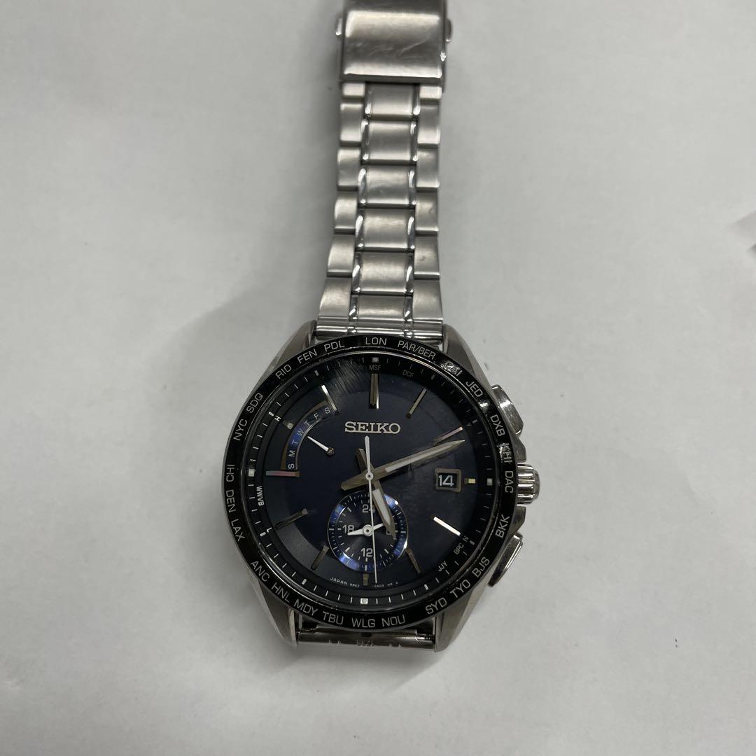 SEIKO ブライツ 電波ソーラーチタン8b63−0AB0