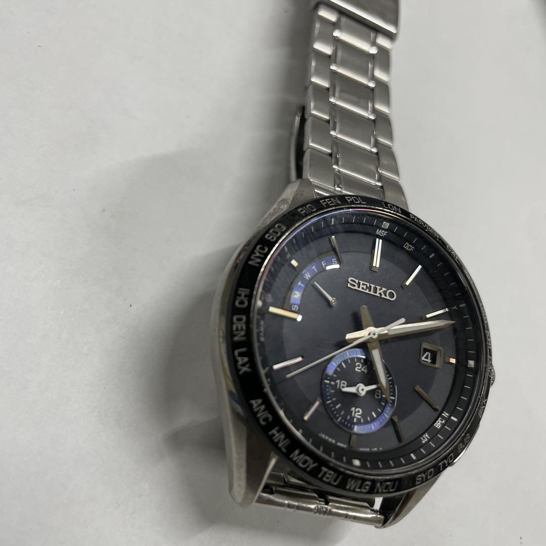 SEIKO ブライツ 電波ソーラーチタン8b63−0AB0