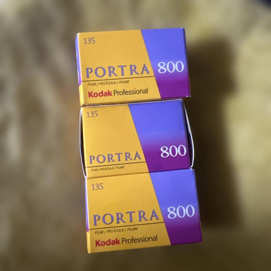 ポートラPORTRA800 135フィルム 36枚×5本 期限切れ 冷凍保管