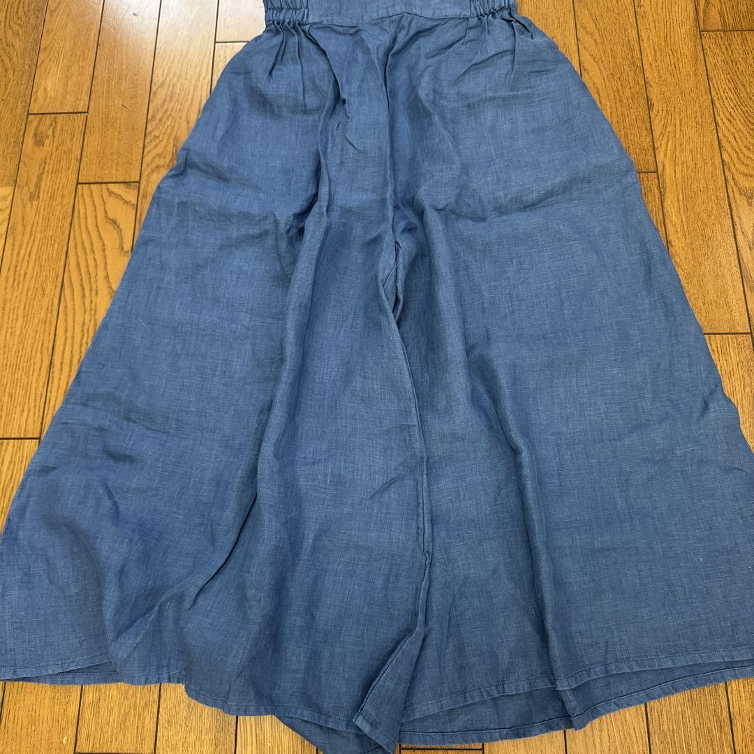indigo sea BT0124 インディゴ ガウチョパンツ フリーサイズ