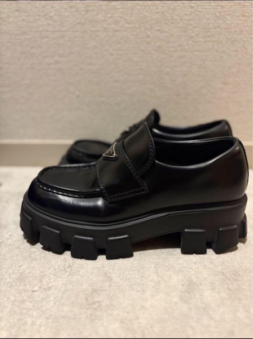 Prada プラダ ローファー モノリス サイズ6