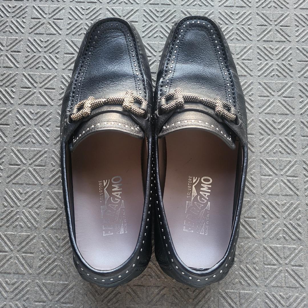 サルバトーレフェラガモ　ドライビングシューズ　コンディション良好