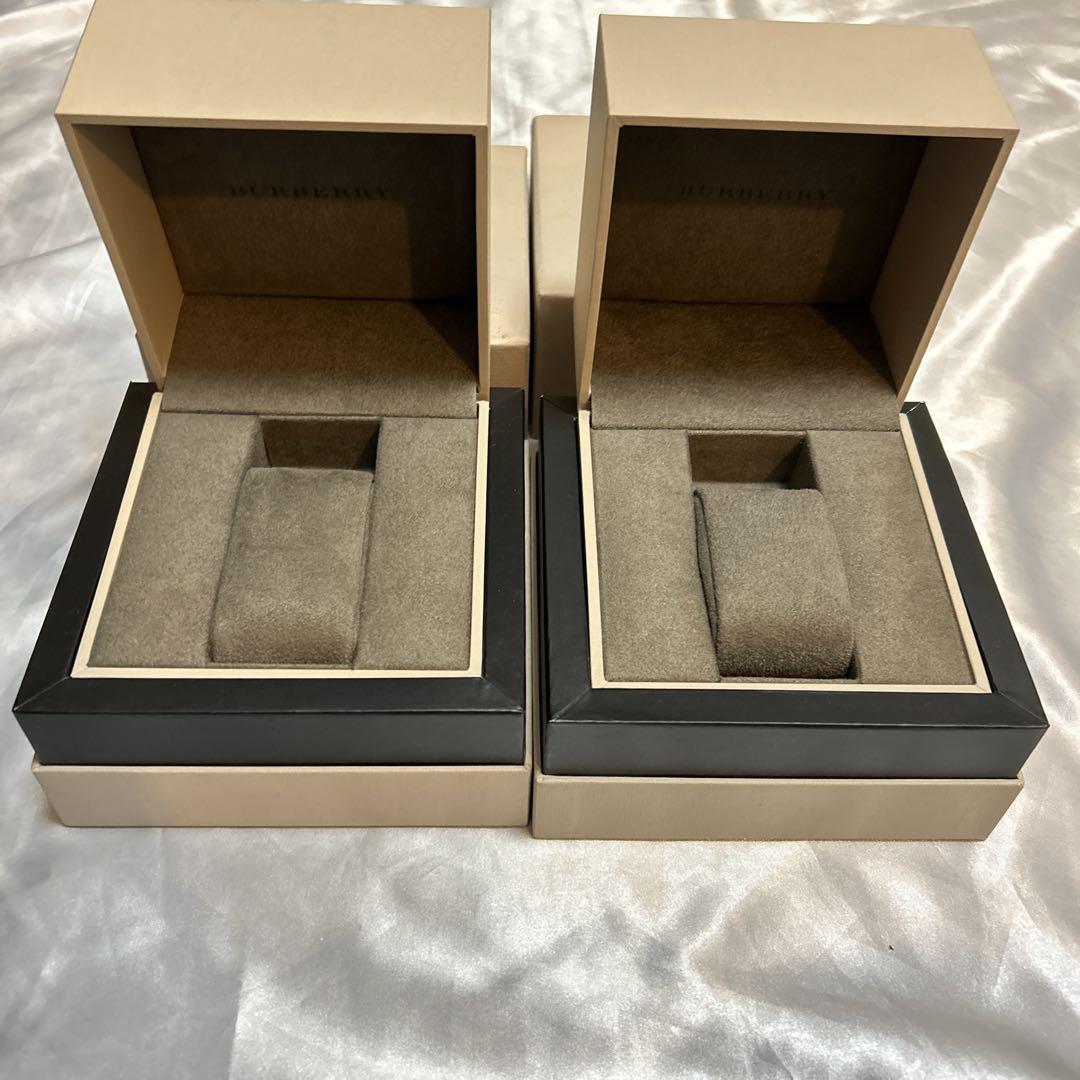 美品　バーバリー　腕時計　空箱　2個セット