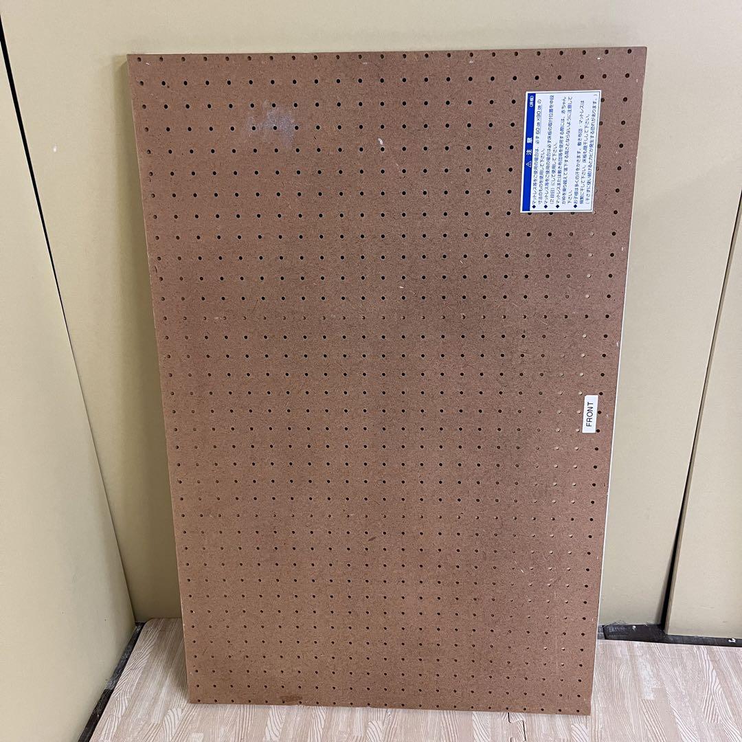 ☆除菌清掃済☆　☆綺麗☆　カトージ　ミニベッド　折りたたみ　ホワイト　扉開閉式