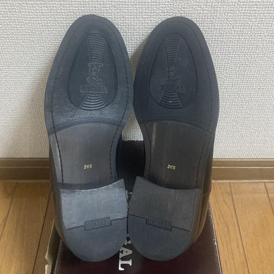 【極美品】リーガル REGAL ストレートチップ ブラック 26.5 ハイリフト