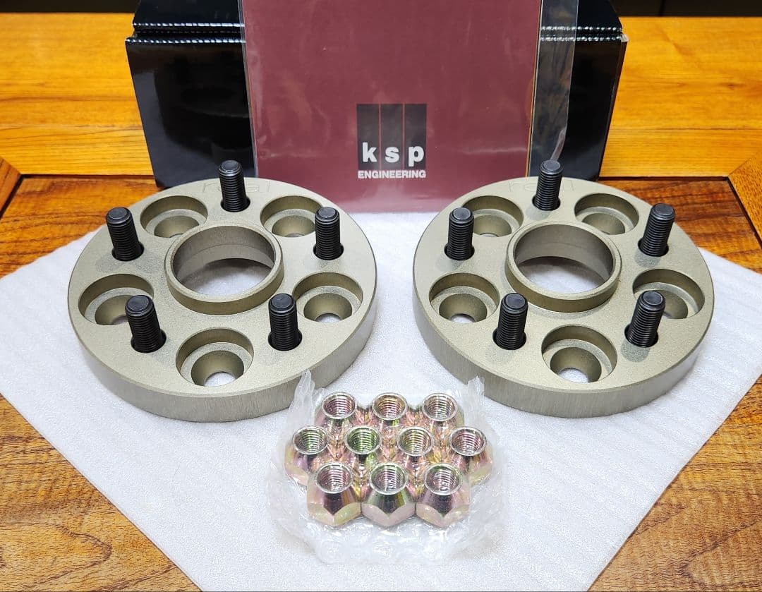 KSP│ホイールスペーサー│100 5H 5穴 P1.5│厚さ 20mm│Φ54