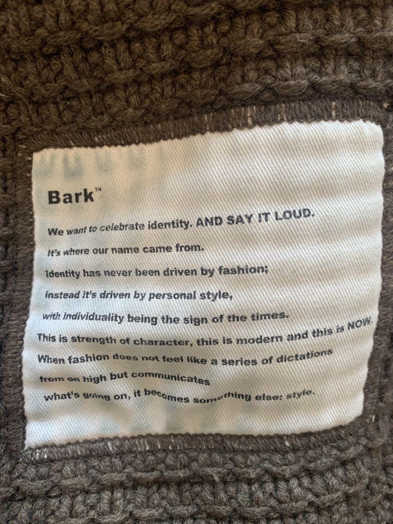 BARKバーク　ロングダッフルコート　ブラウン