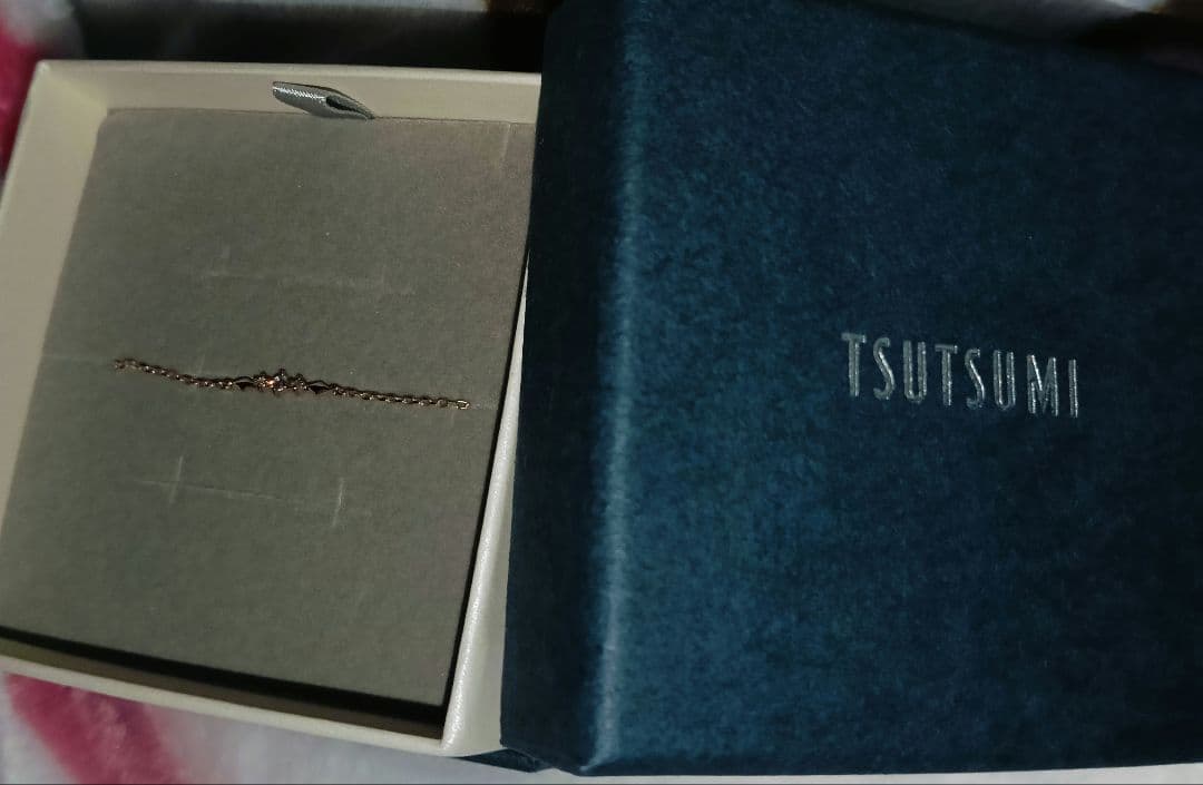 TSUTSUMI K10ピンクゴールドブレスレット TSUTSUMI K10ピンクゴールドブレスレット