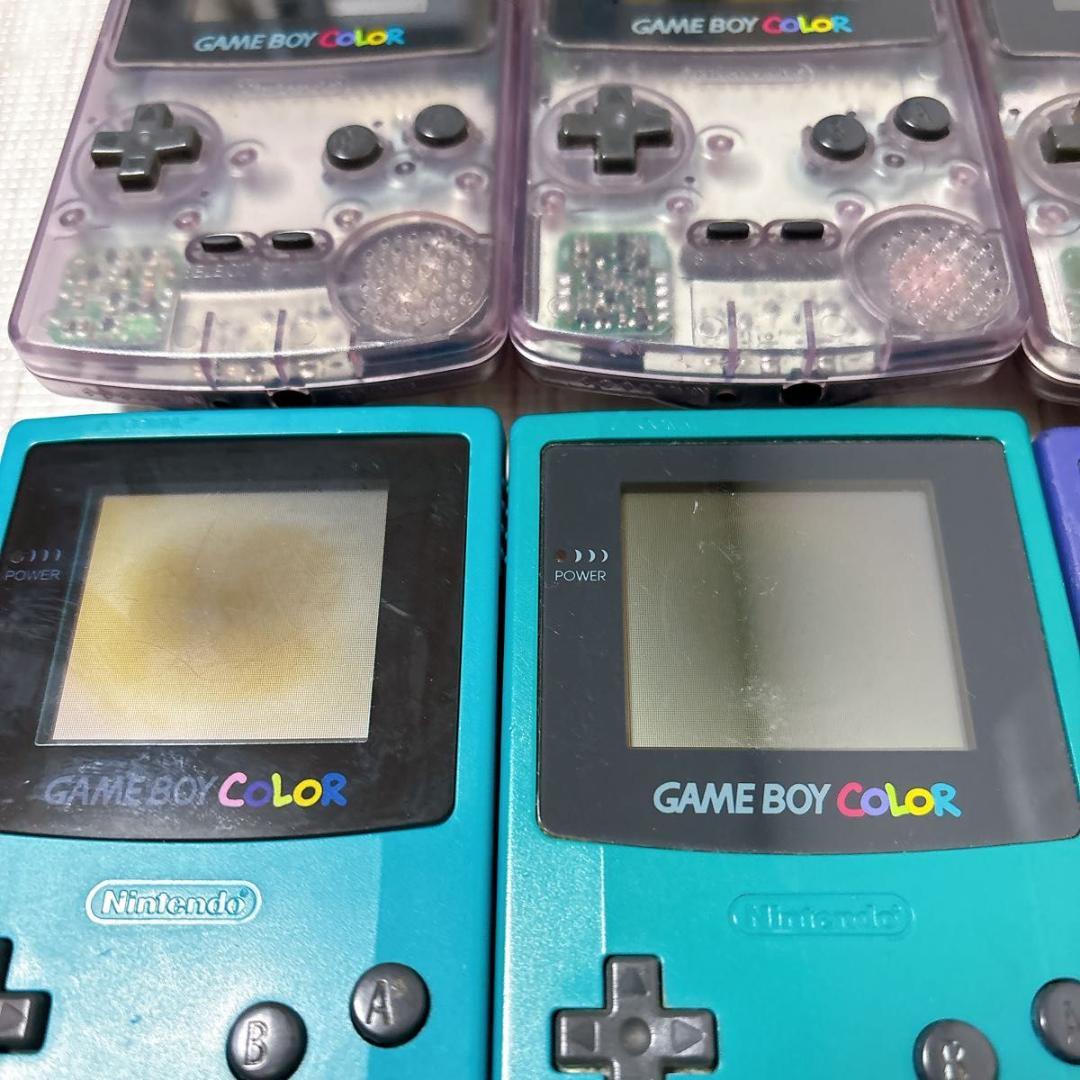 【ジャンク】ゲームボーイカラー ゲームボーイポケット 本体 まとめ セット 9台 【ジャンク】ゲームボーイカラー ゲームボーイポケット 本体 まとめ セット 9台