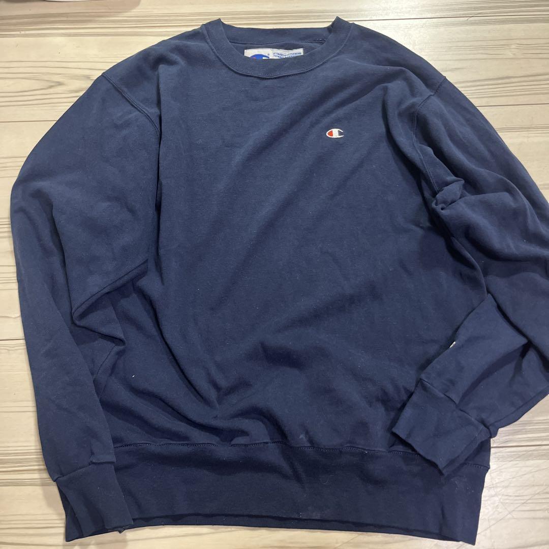 ロクで購入　Champion PENN トレーナー ネイビー ロクで購入 Champion PENN トレーナー ネイビー