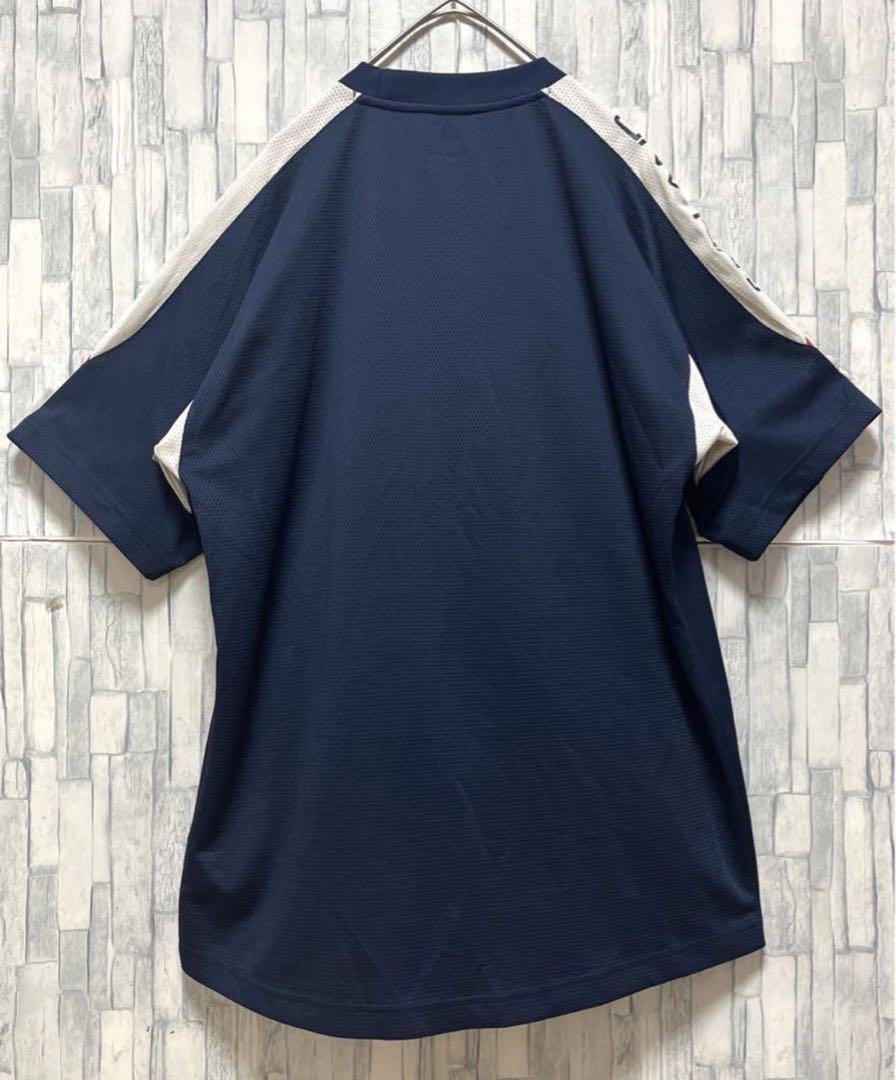 アンブロ イングランド代表 ゲームシャツ Tシャツ 半袖 刺繍ロゴ ワッペン L