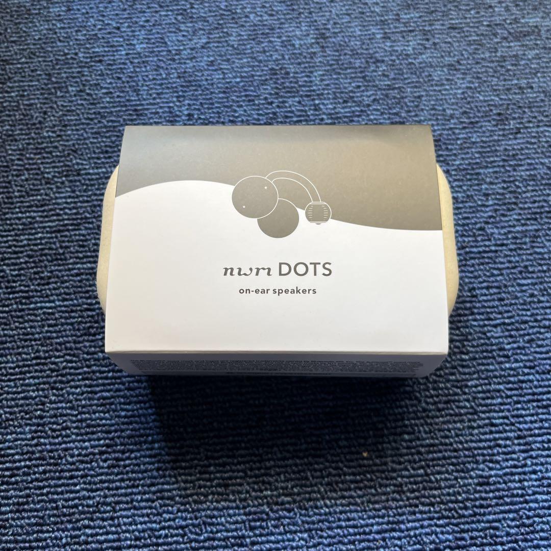 nura DOTS ブラック オーバーイヤー型スピーカー