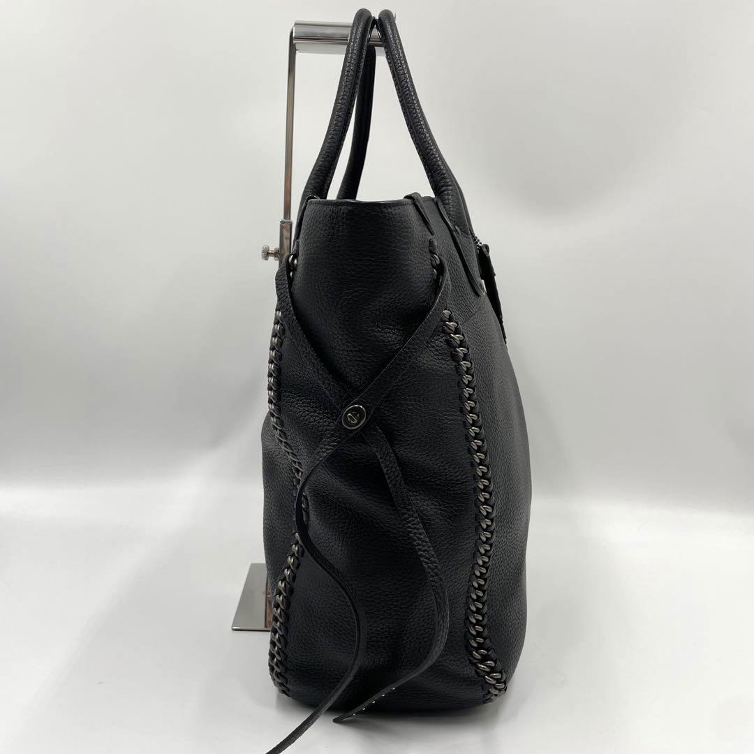 【超希少】極美品✨ コーチ トートバッグ トールテータム ブラック 黒
