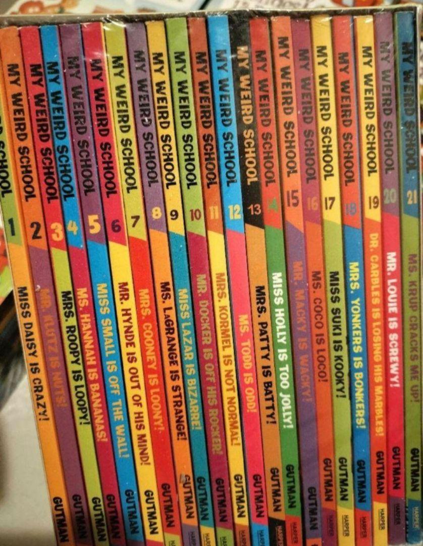 Amazon.co.jp: My weird school 全シリーズ 69冊 英語絵本