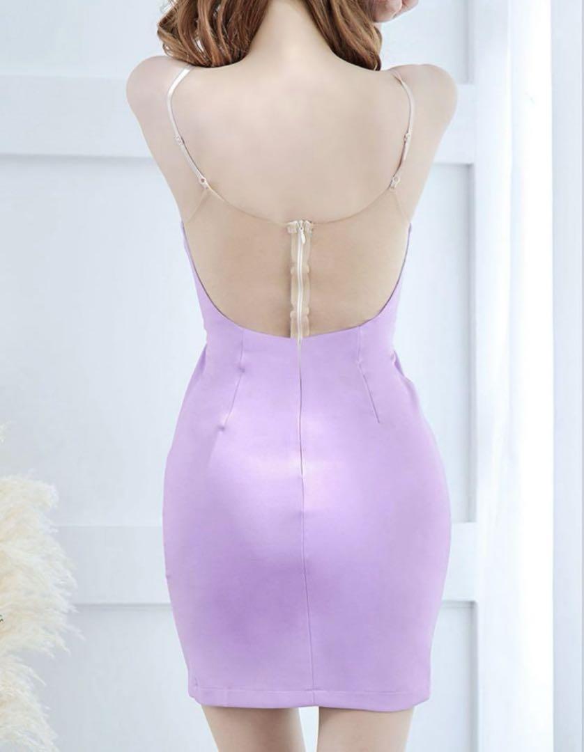 JEWELS キャバドレス 新品未使用タグ付き　ライラック S 即日発送》JEWELS キャバドレス 新品未使用タグ付き ライラック