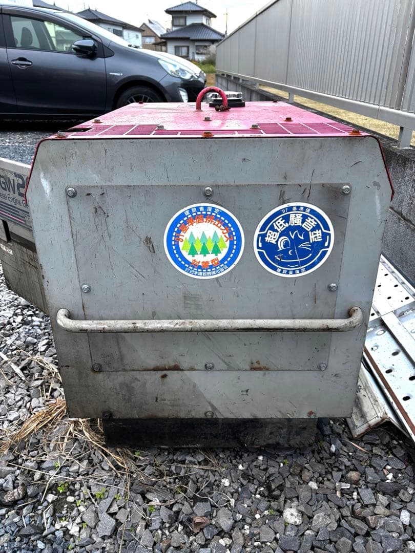 発電 溶接機傷や汚れあり