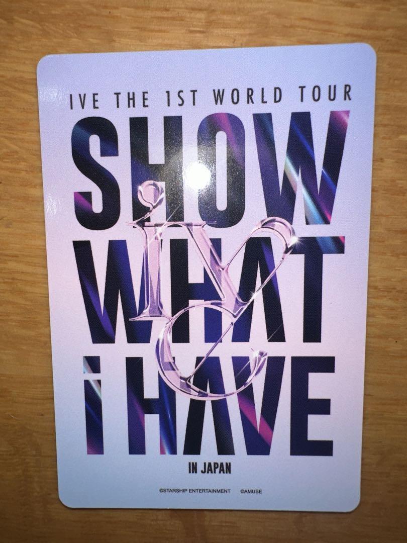 IVE】ウォニョン ワルツSHOW WHAT i HAVE 公式ランダムトレカ