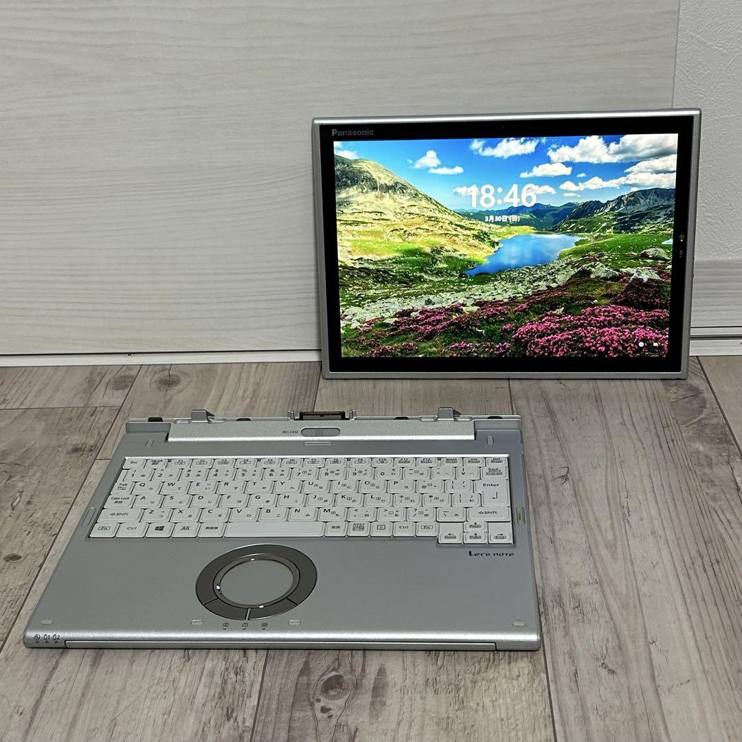 パナソニックレッツノートCF-XZ6 タブレット i5 8GB SSD256GB