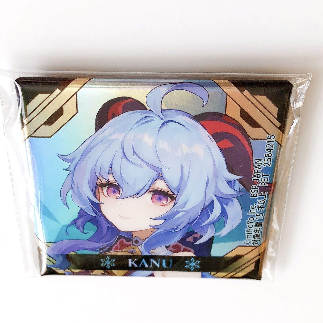 原神 甘雨 セガ GIGO スクエア 缶バッジ プライズ