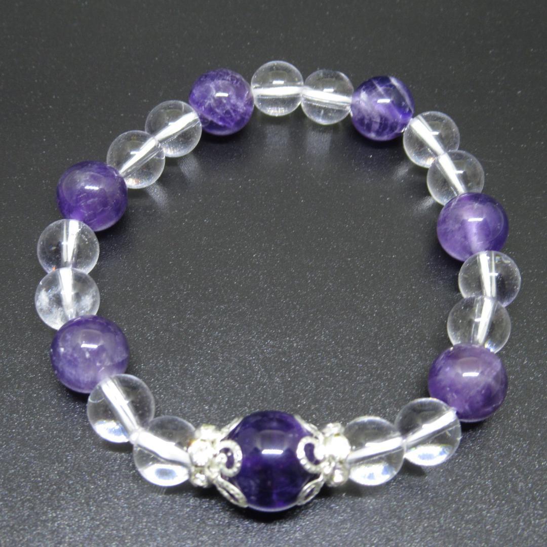 現金特価 ☆アメジスト 天然石 パワーストーン ブレスレット | www