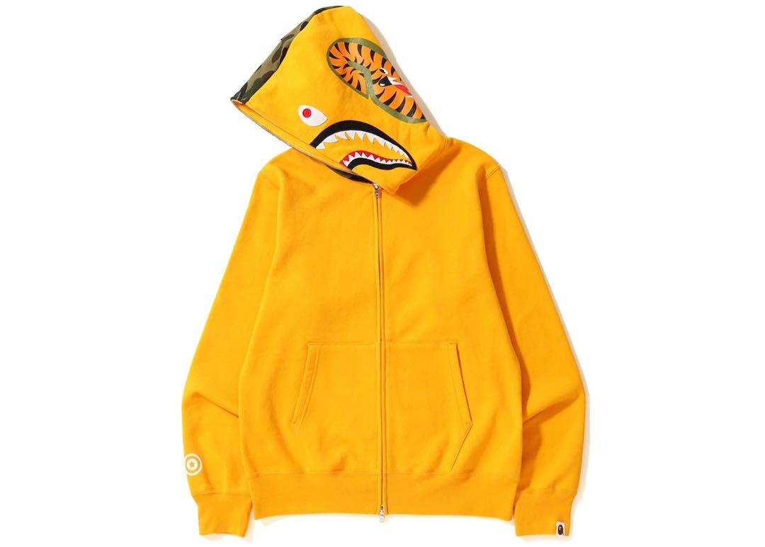 ウェア BAPE Shark Full Zip Hoodie (RARE)
