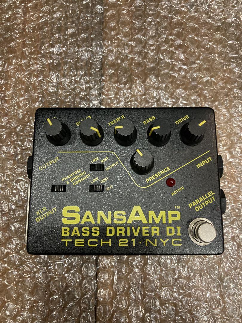 【美品】　TECH 21 NYC SansAmp Bass Driver DI