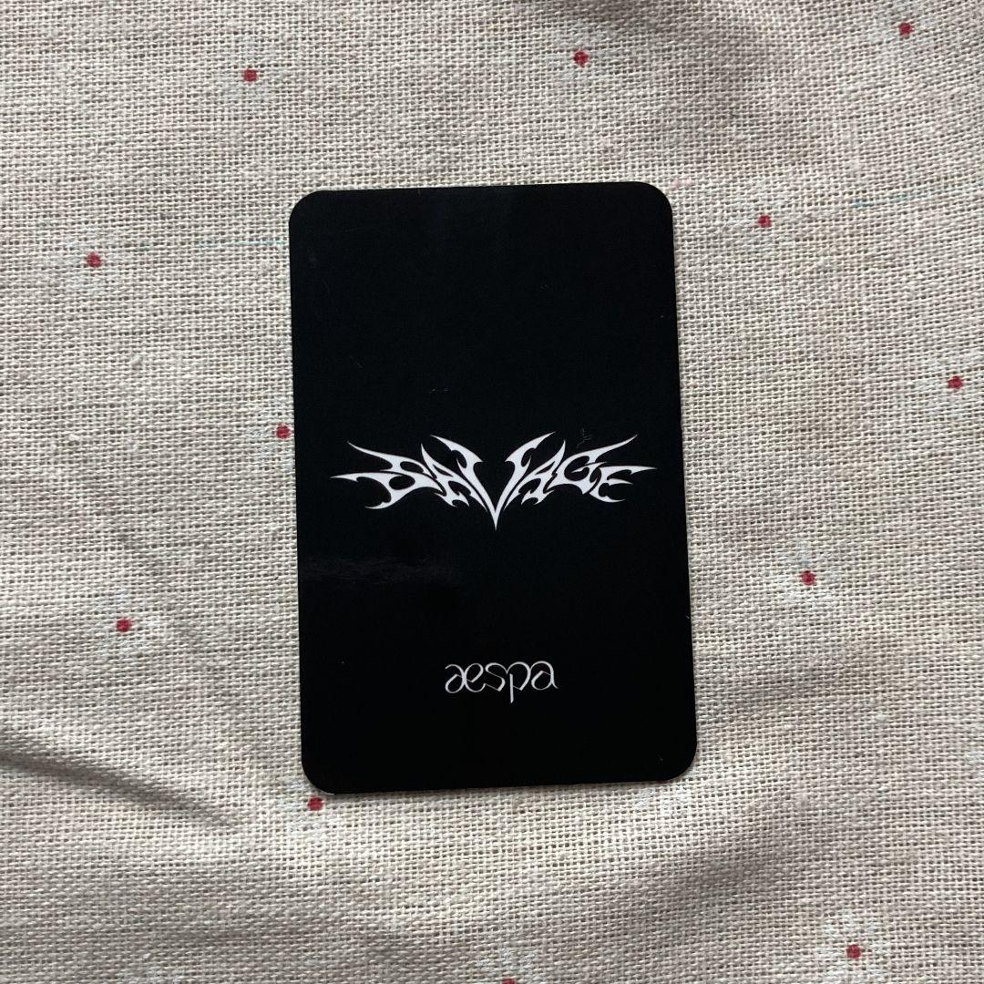 aespa ウィンター Box sgs savage デラックス トレカ