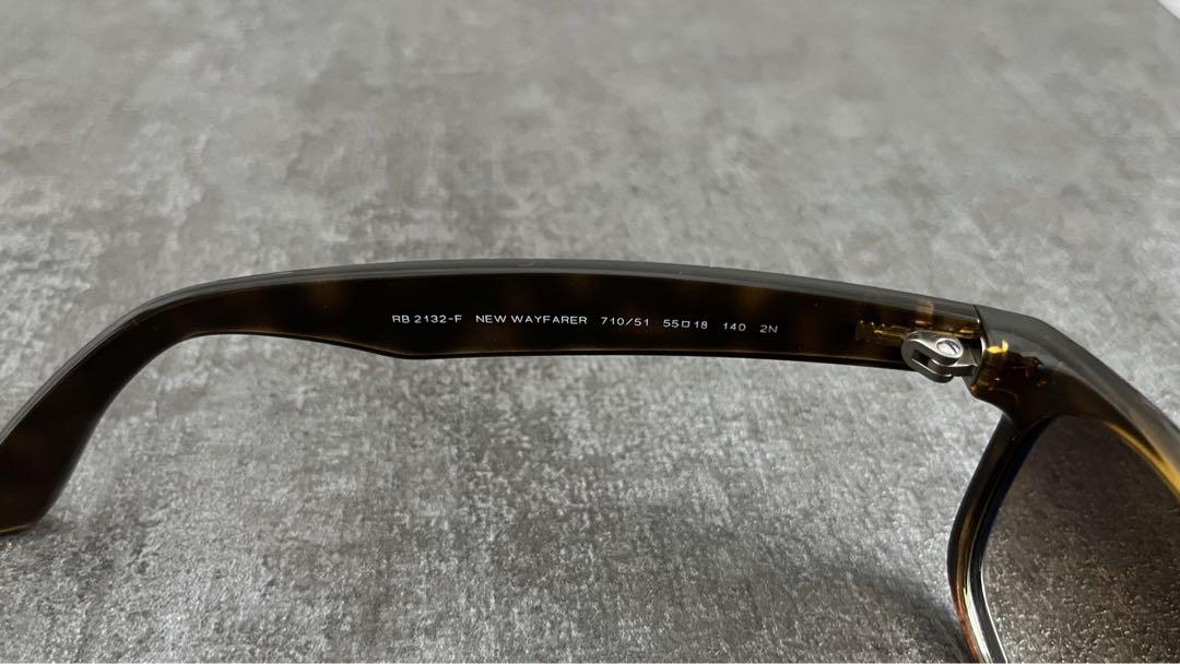 【美品】Ray-Ban New Wafarer RB2132F 710/51