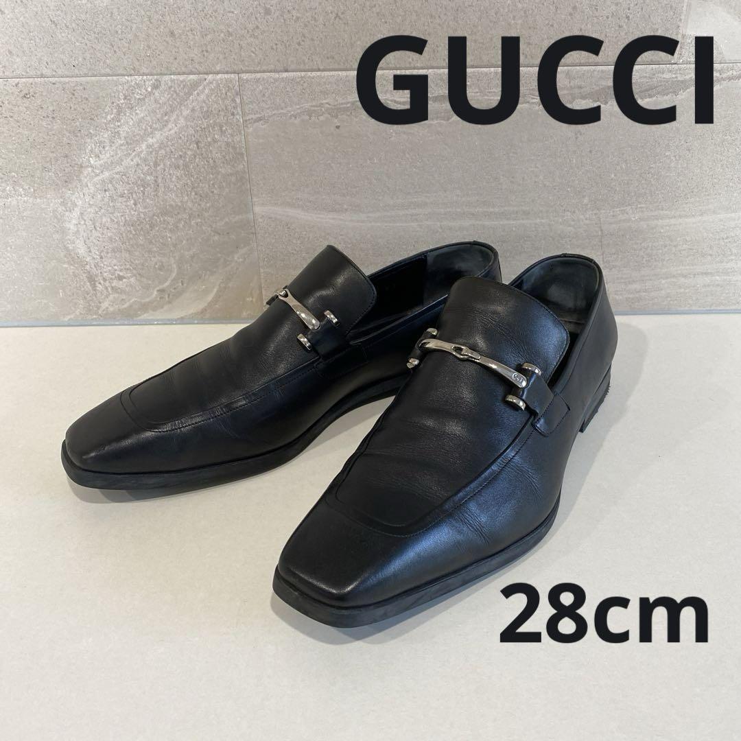 GUCCI ビジネスシューズ 本革 28cm