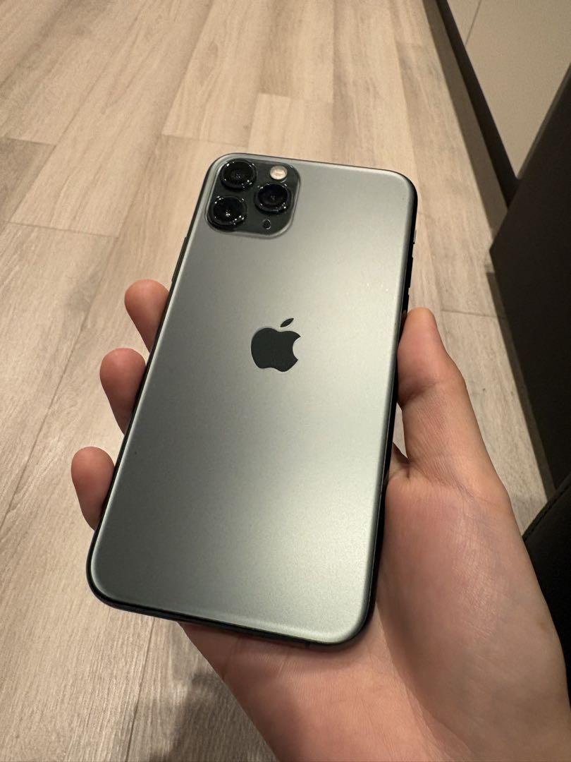 Apple iPhone 11pro 本体　美品　ミッドナイトグリーン