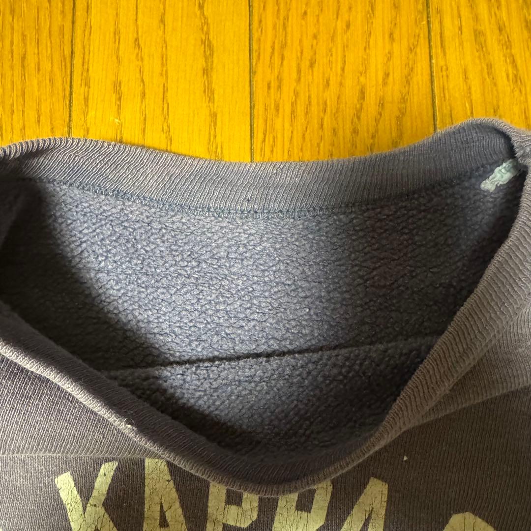 50s Champion ランタグ 茄子紺 スウェット 鬼フェード リブ長