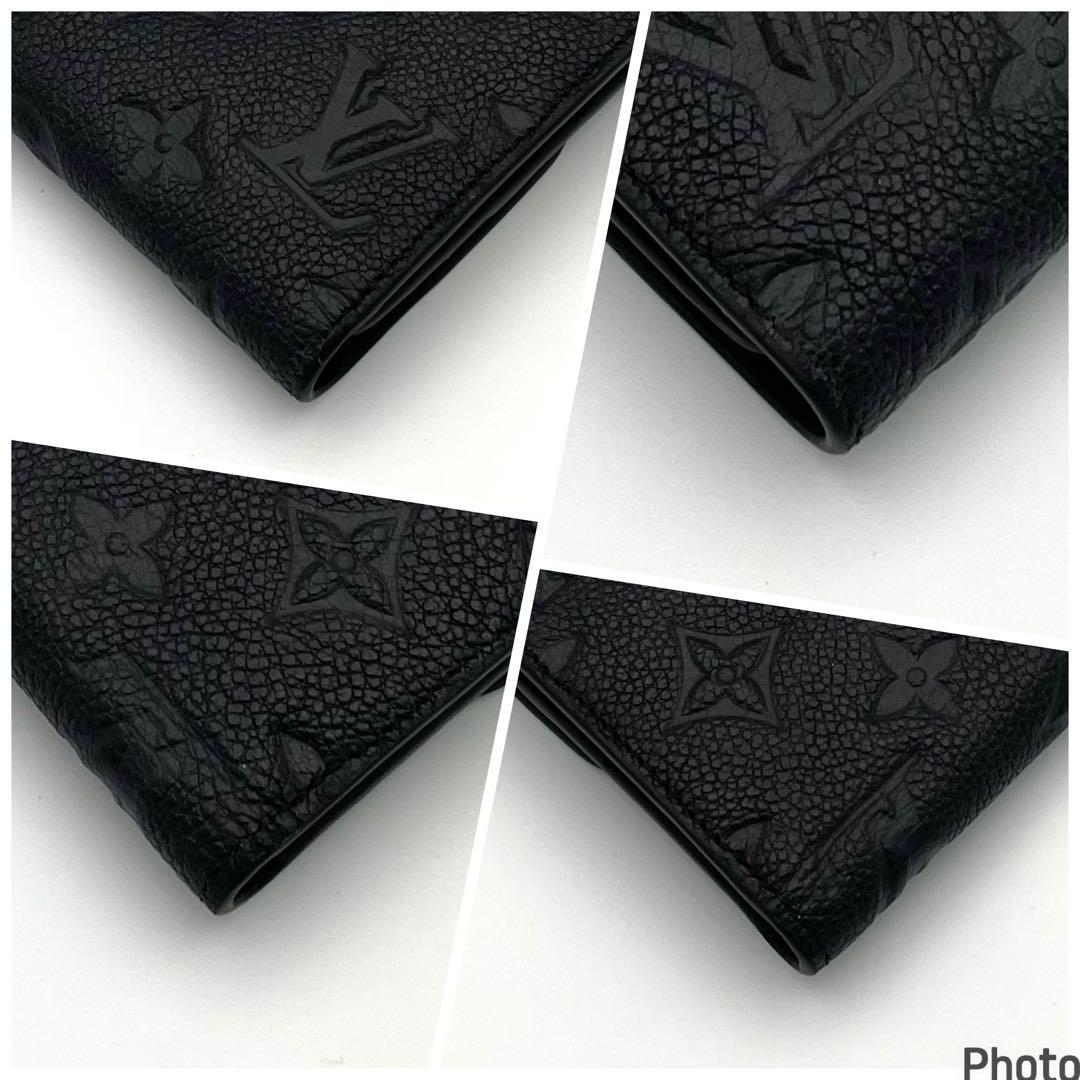 超特盛ミラクルプライス 超綺麗✨ルイヴィトン アンプラント ヴィルトゥオーズ 長財布 ブラック黒 【QG1313162920】(16100円)