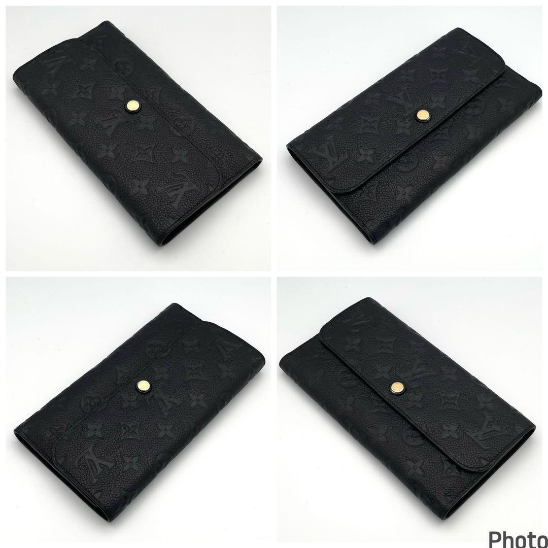 超特盛ミラクルプライス 超綺麗✨ルイヴィトン アンプラント ヴィルトゥオーズ 長財布 ブラック黒 【QG1313162920】(16100円)