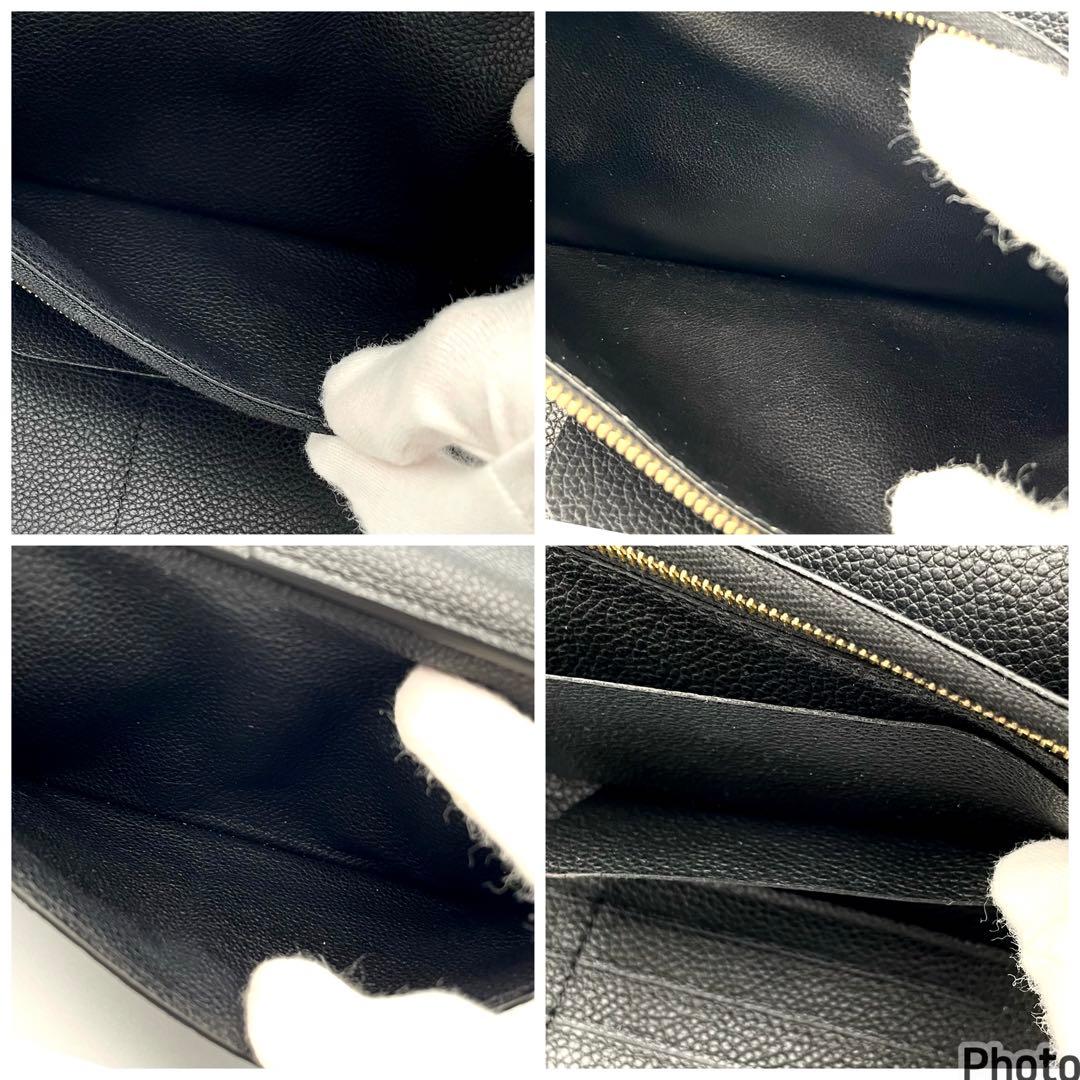 超特盛ミラクルプライス 超綺麗✨ルイヴィトン アンプラント ヴィルトゥオーズ 長財布 ブラック黒 【QG1313162920】(16100円)