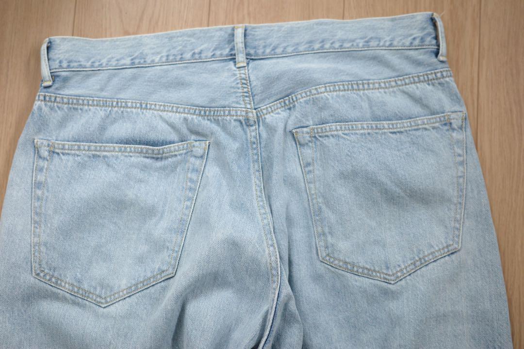 A*様 デニム　5Pパンツ　Bleach comoli コモリ　ブリーチデニム