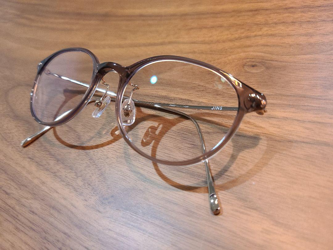 美品 JINS ジンズ LUF-24S-104 ライトブラウン