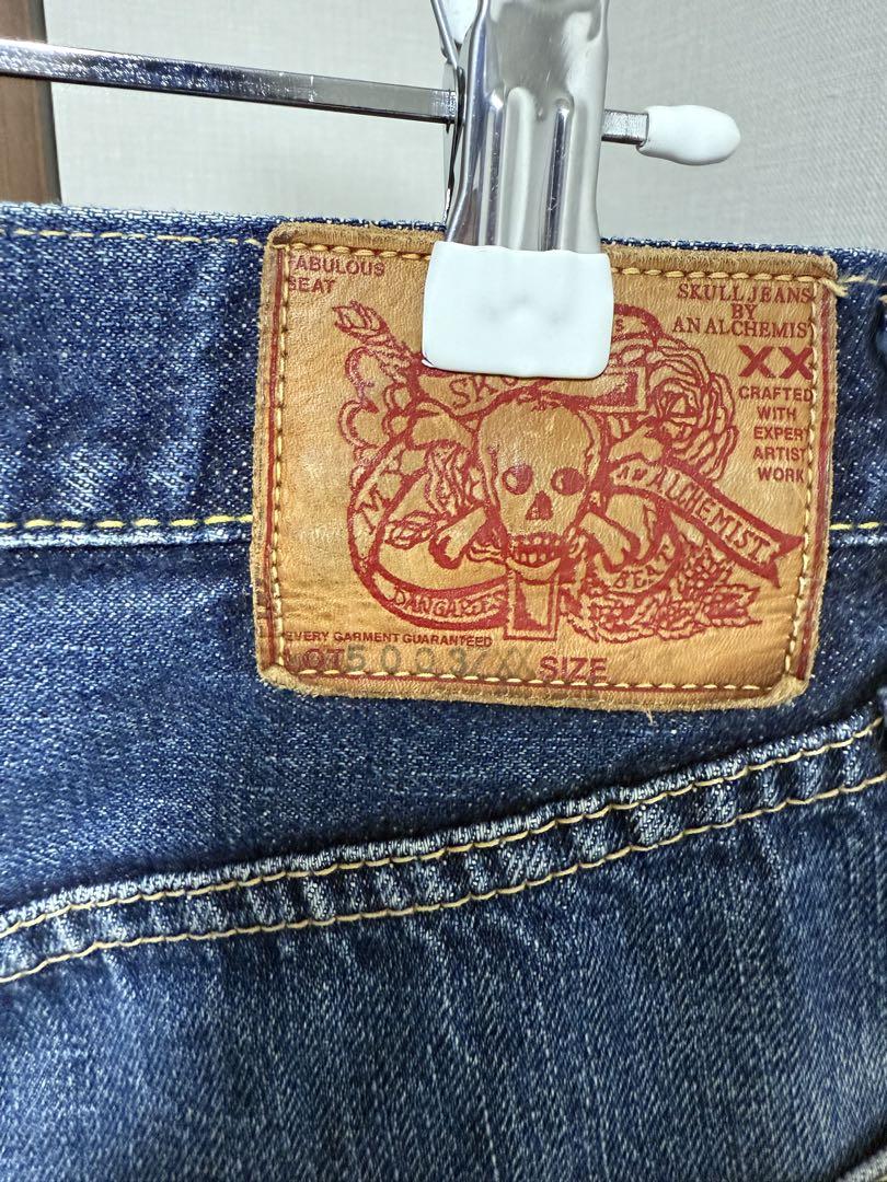 パンツ SKULL JEANS5003ZXX TALON ZIP