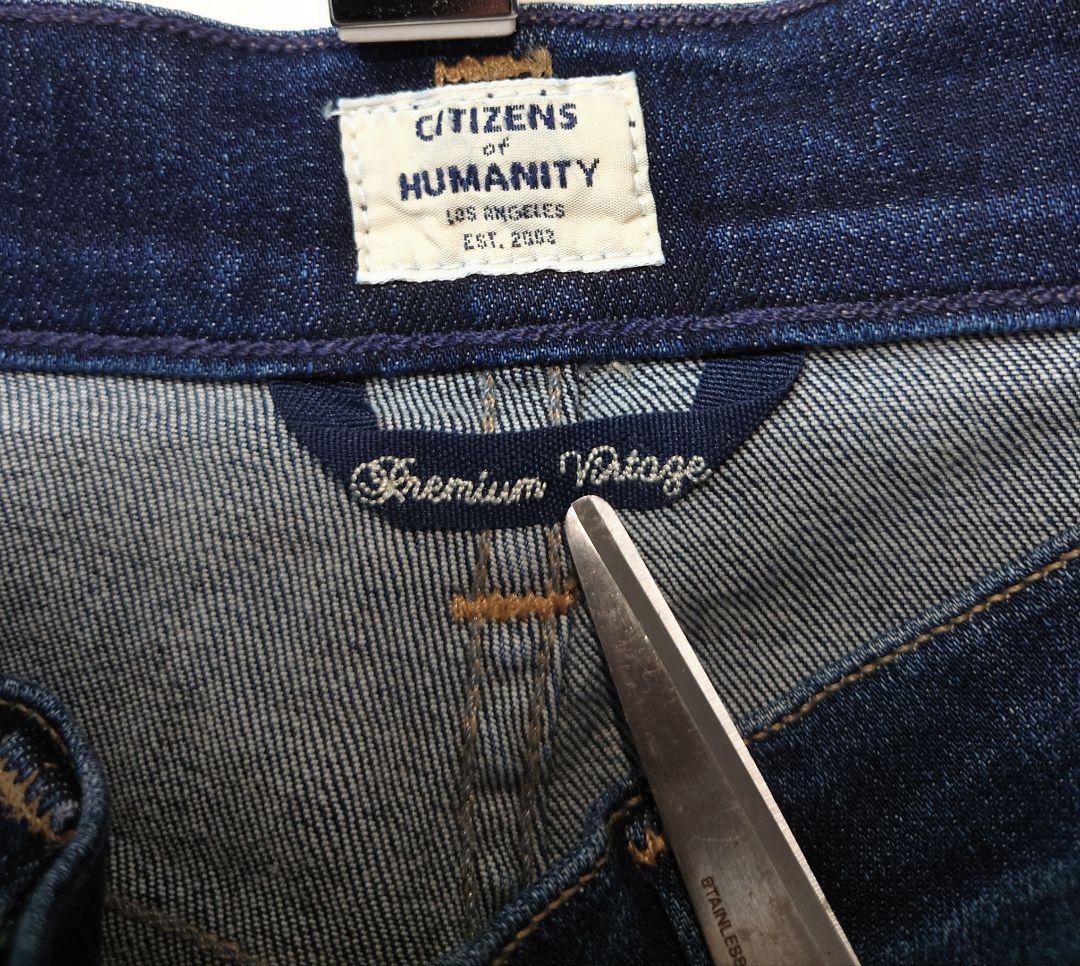 citizens of humanity 】ダメージデニム/24/USA/24