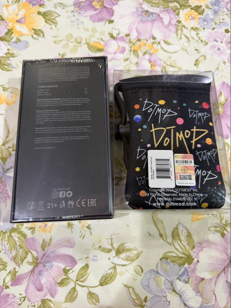 dotmod dotbox 100w フランス限定モデル トラベルポーチ付き dotmod dotbox 100w フランス限定モデル トラベルポーチ付き