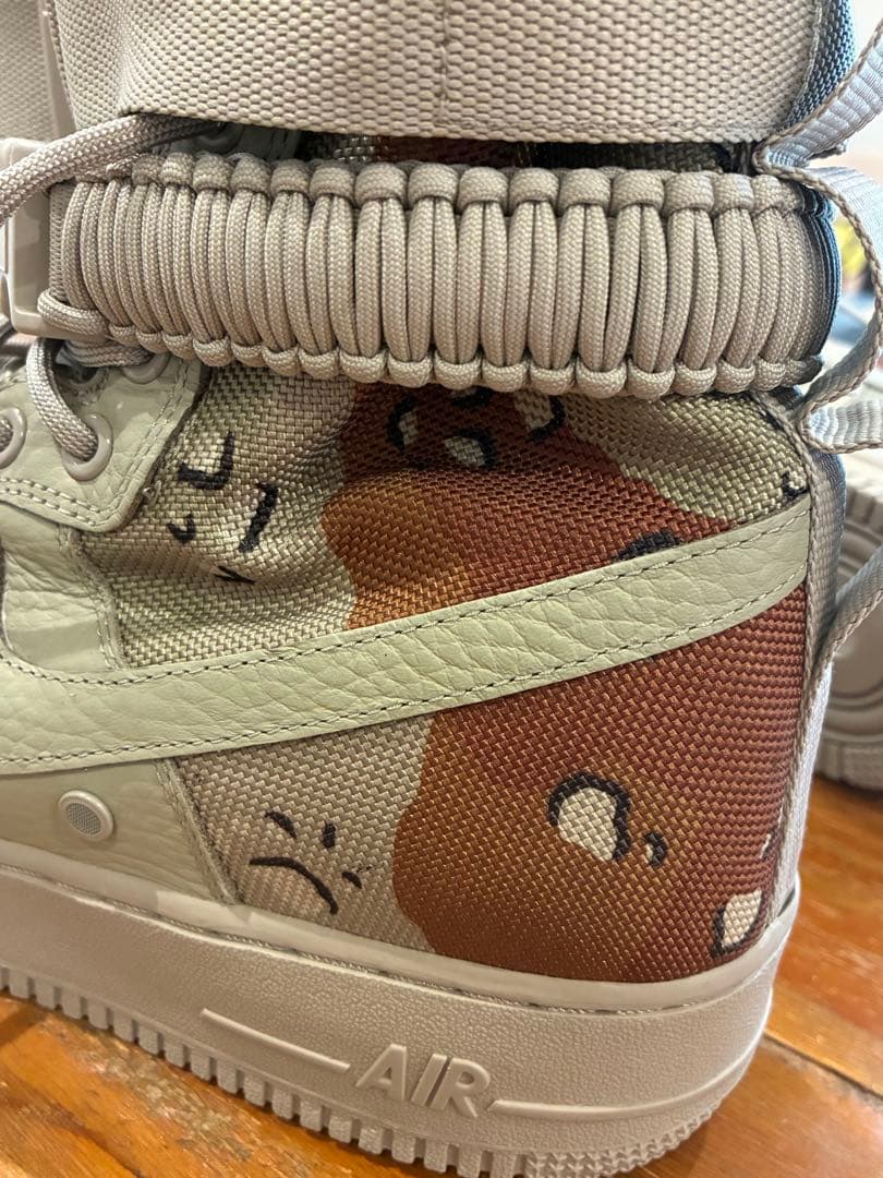 30cm 入手困難 海外限定 ナイキ SF エアフォース1 デザート カモ