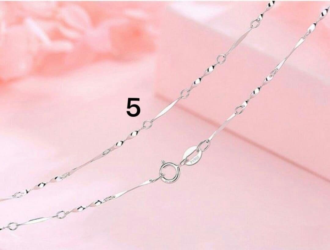 高級感Pt950プラチナネックレス異なるデザインのホワイトゴールドの