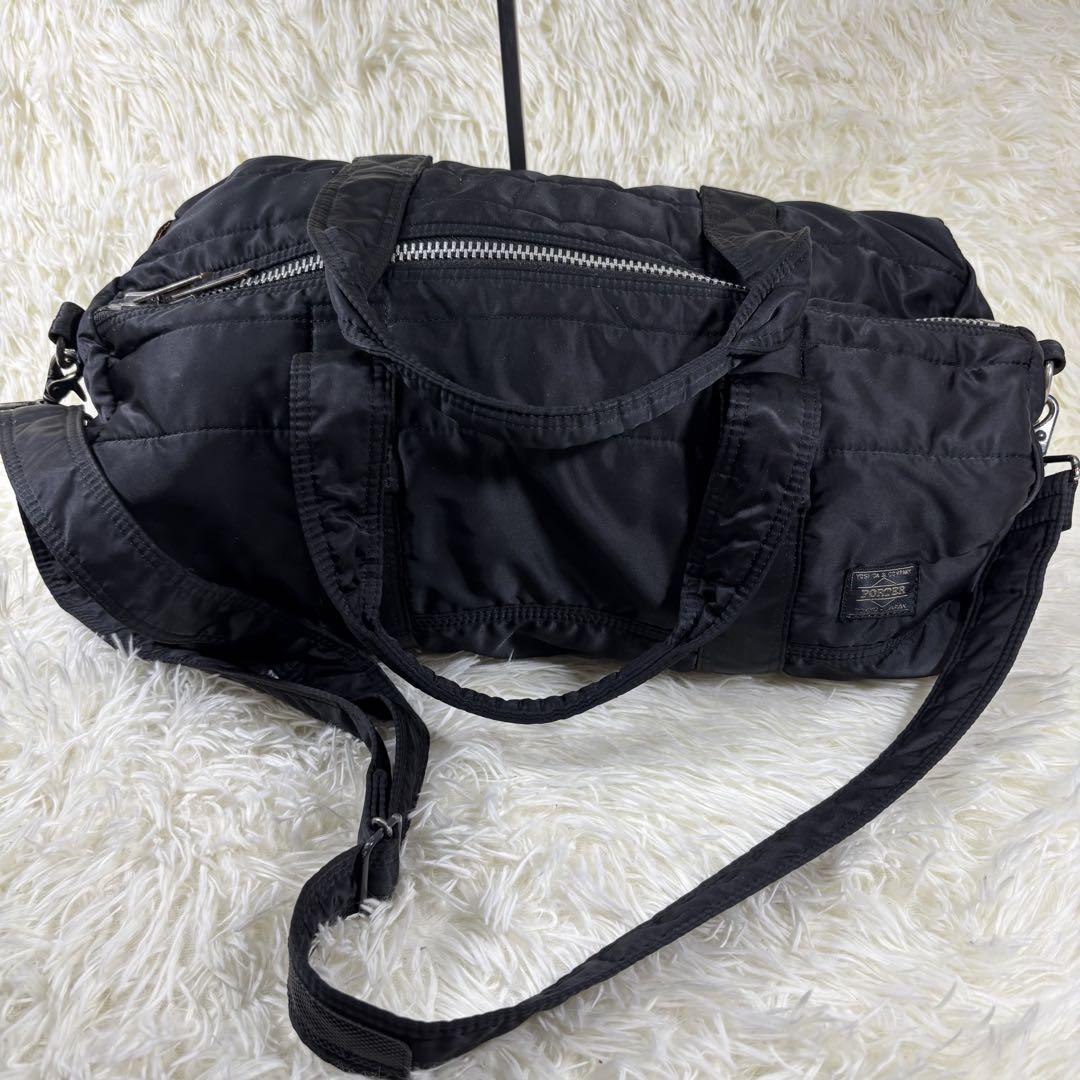 【✨廃盤 美品】　PORTER ポーター　タンカー 2wayボストンバッグ　黒