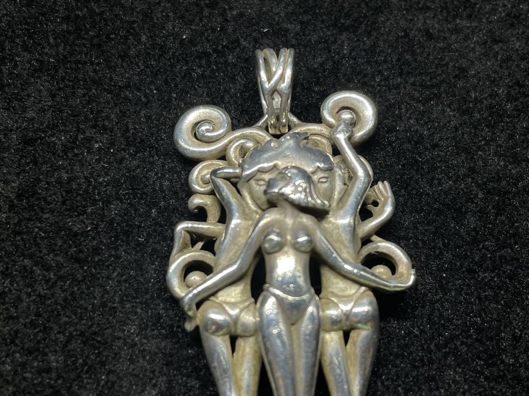 女性像 SILVER刻印