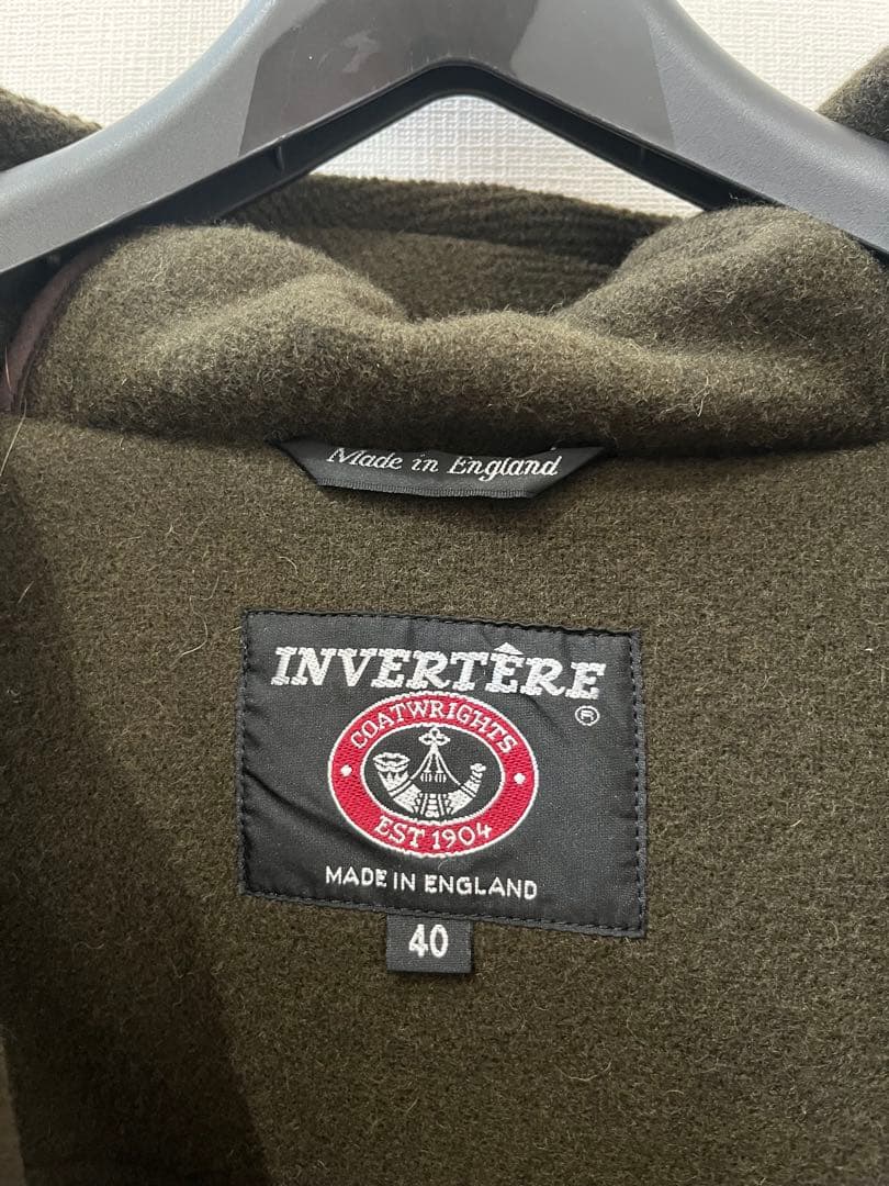 INVERTERE インバーティア ダッフルコート オリーブ 40