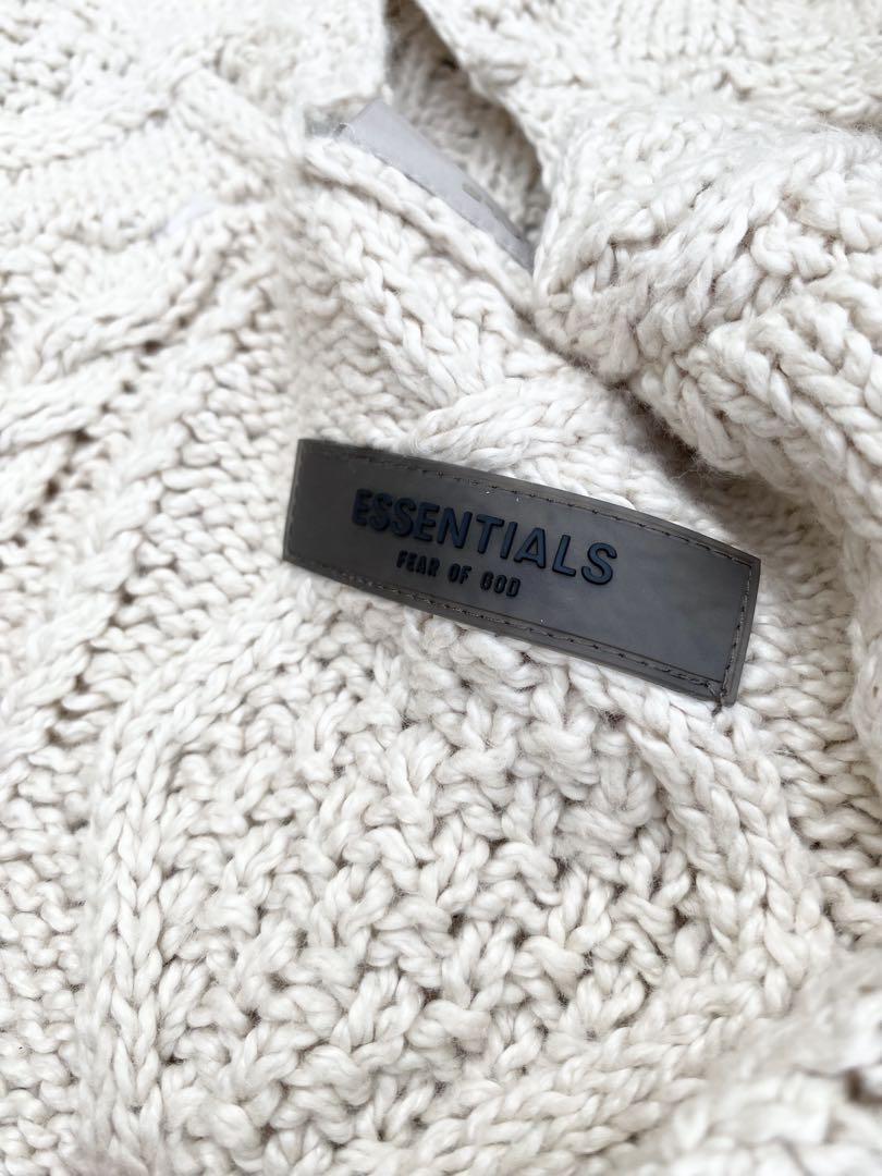 新品　FEAR OF GOD ESSENTIALS ケーブルニット