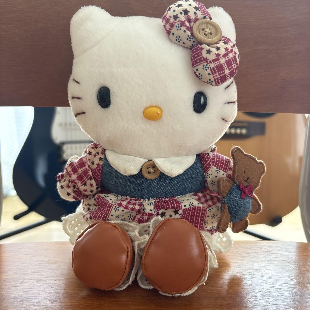 ハローキティ ぬいぐるみ ⭐️超希少⭐️レトロ⭐️ - メルカリ